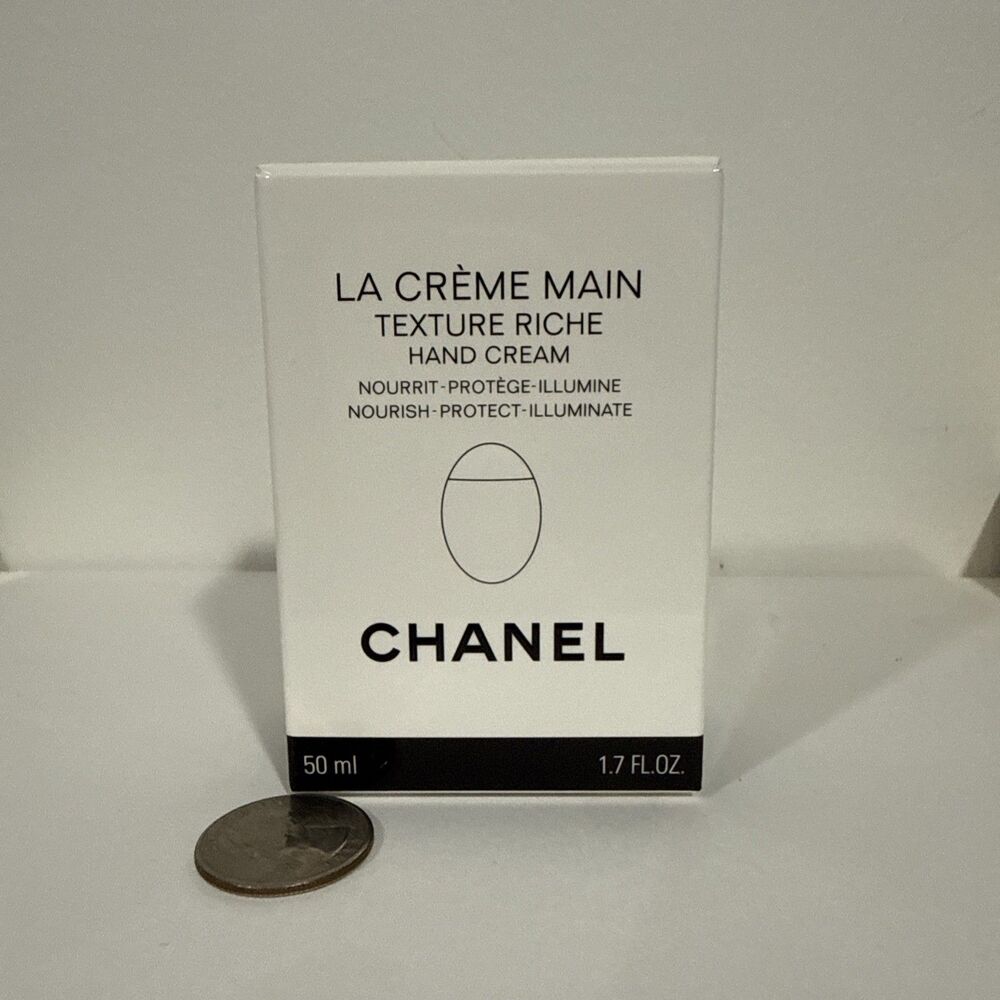 Chanel La Creme Main HAND CREAM Texture Riche 1.7oz 50ml New In Box